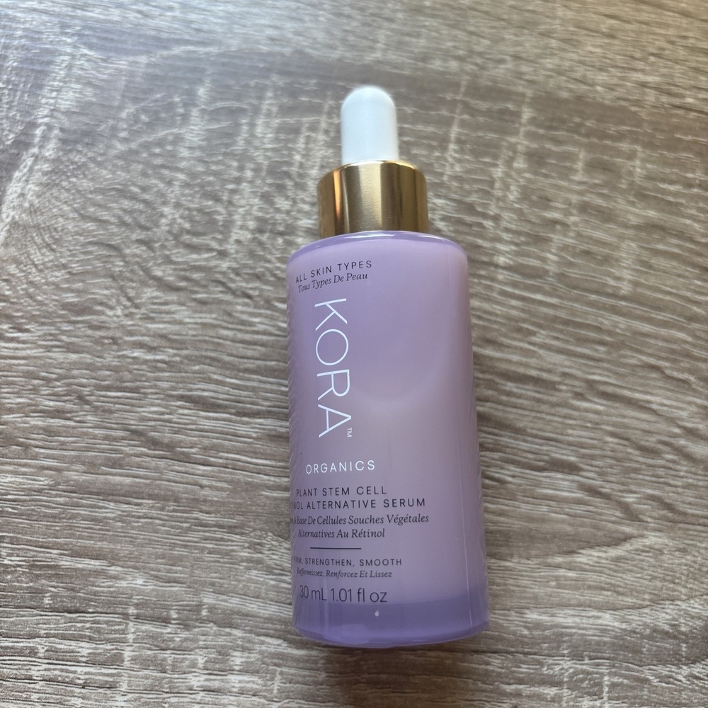 KORA Organics Plant Stem Cell Retinol Alternative Firming Serum 1 oz / 30 ml NIB